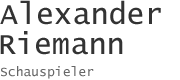 Alexander Riemann
